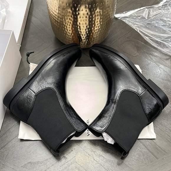 VINCE Cecyl Patent Ankle Boot - Picture 10 of 13